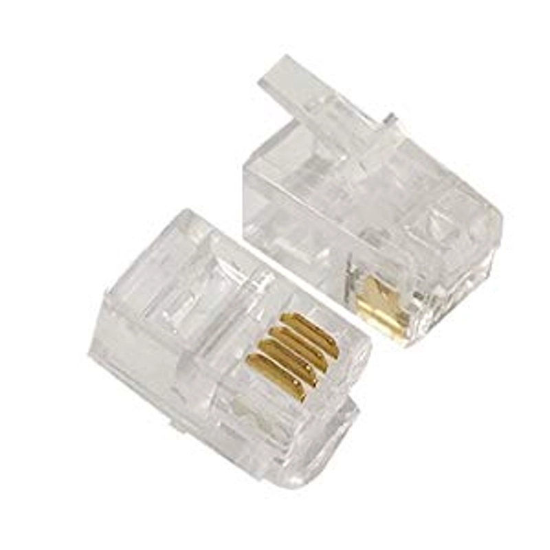 Linkbasic Connector Linkbasic Cat6A UTP modular plug connector 100pcs (box) | ICE ...