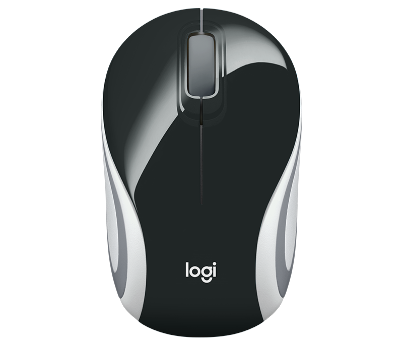 Logitech M187 Wireless Mini Mouse Black (910-005371)