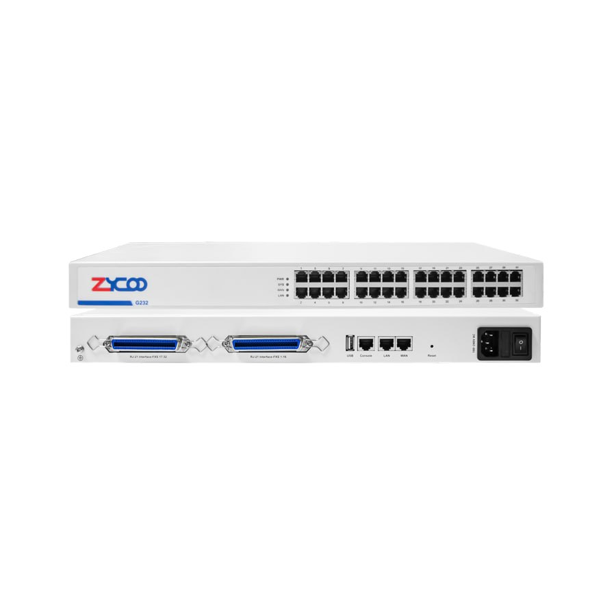 Zycoo 32FXS Voice Gateway for Analogue Phone
