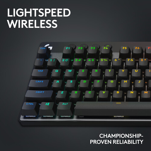 Logitech G PRO X TKL LIGHTSPEED Gaming Keyboard-BLACK-US-2.4GHZ/BT