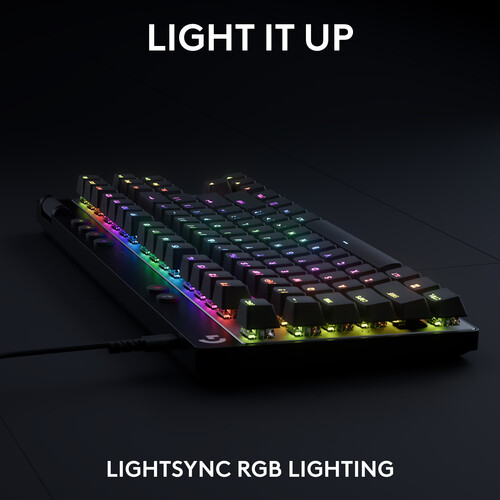 Logitech G PRO X TKL RAPID Black Gaming Keyboard (920-013234)
