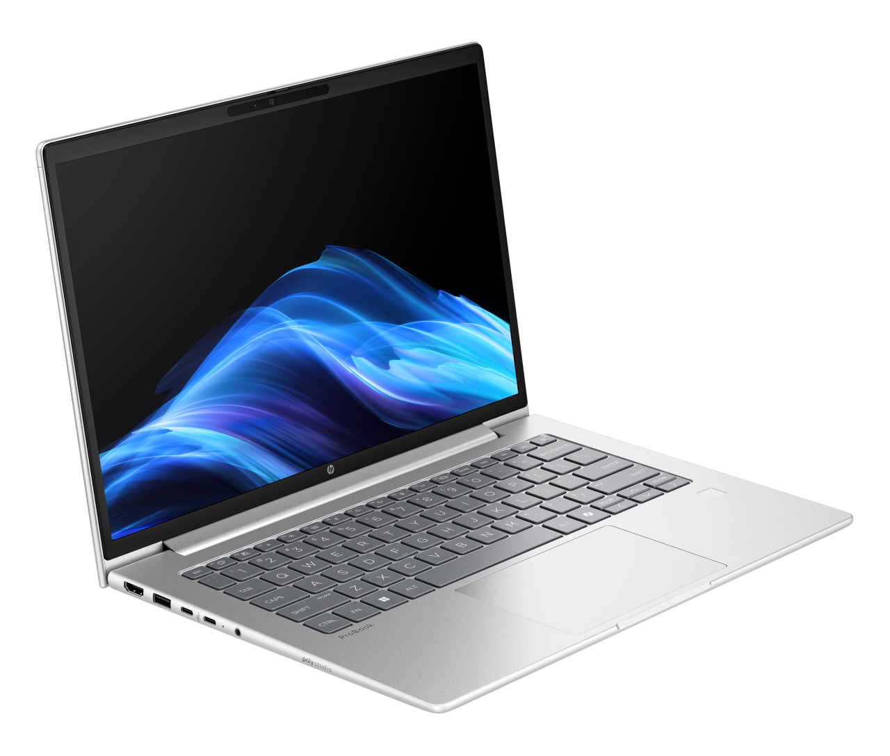HP ProBook 4 G1i Core Ultra 5 225U 16GB (1X16GB) 5600MT/s DDR5 SODIMM 512GB M.2 PCIe NVMe 2280 NoDVD 14" WUXGA Non-Touch W11Home Plus Single WLAN BT WC 3C BL FPR SPK Pike Silver (1Yrs)+ Backpack - 2Z8P3AA