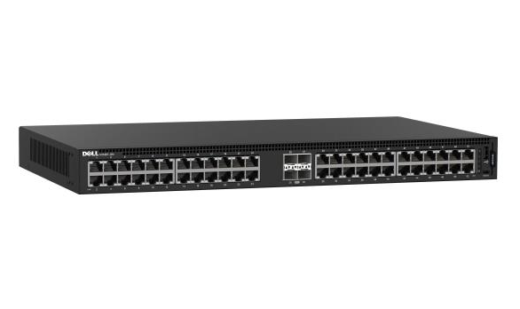 Dell EMC Switch N1148T-ON, L2, 48 ports RJ45 1GbE, 4 ports SFP+ 10GbE ...