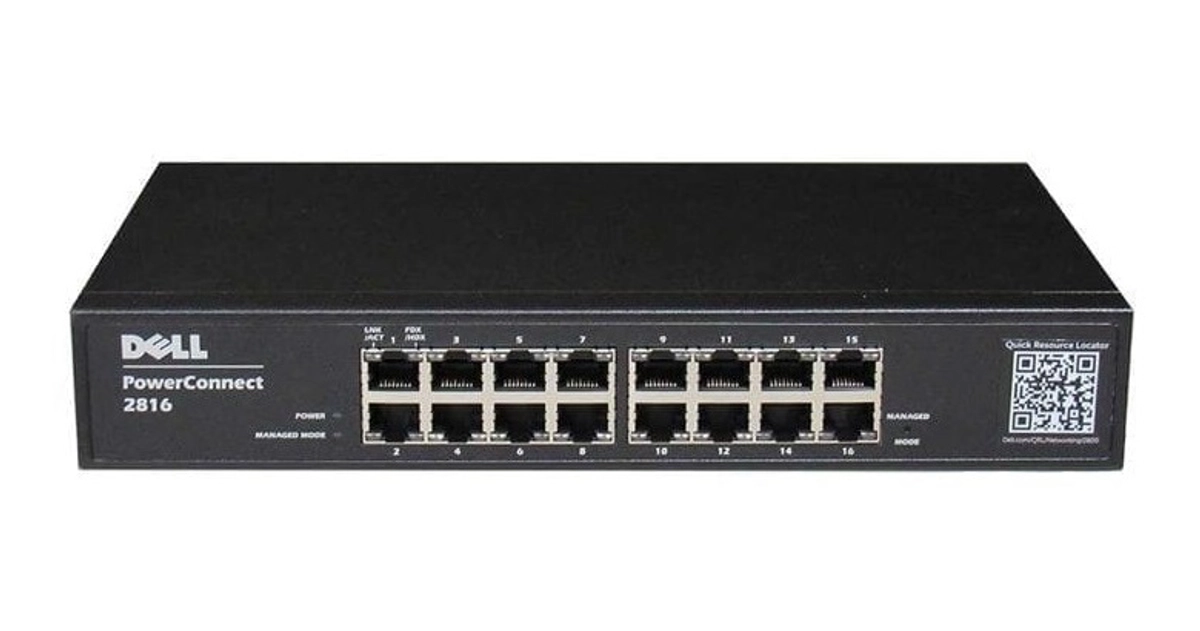 Dell PowerConnect 2816-16 Port Gigabit Ethernet Switch