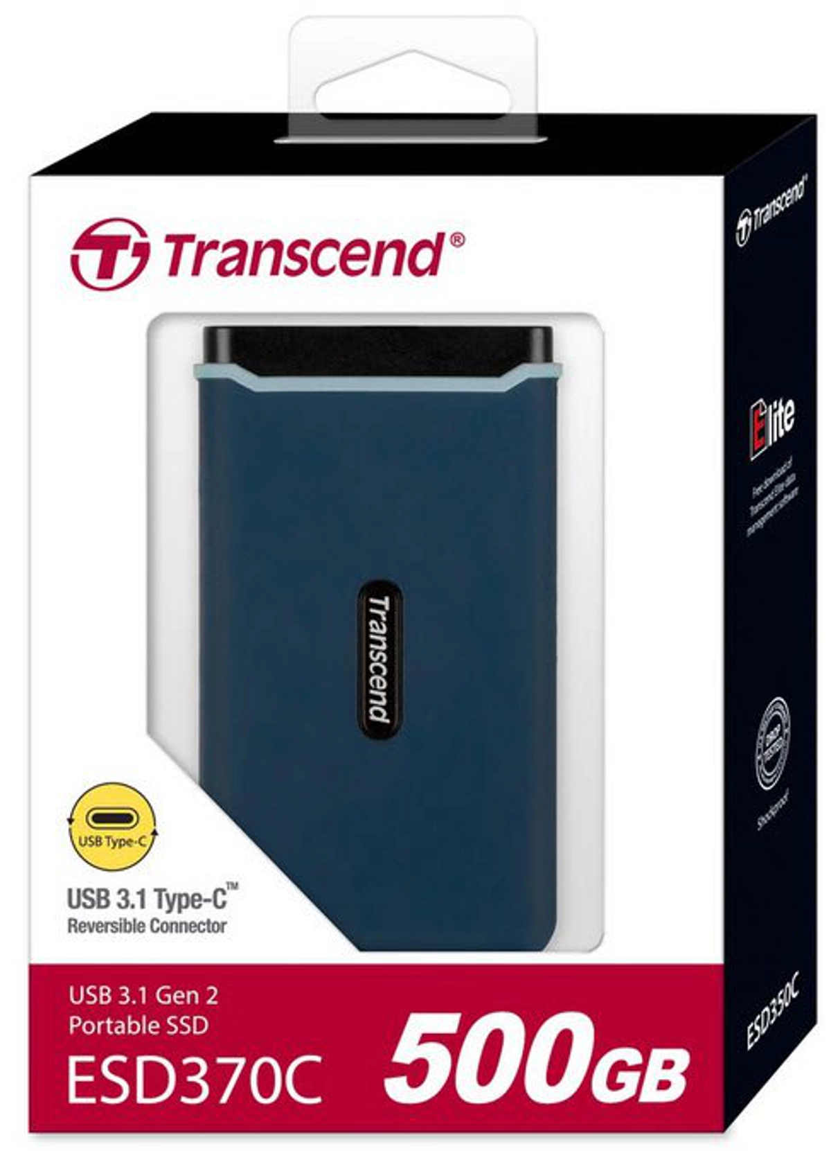 SSD portable 500 Go/1 To/2 To, transmission rapide, jusqu'à 1050 Mo/s,  disque SSD externe USB 3.0/2.0, technologie de chargement par rampe,  protège votre disque et vos données. : : Informatique